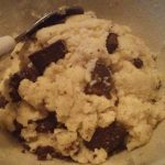 Vegan Chocolate Chip Cookie Dough Bowl