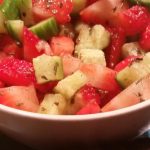 Sweet Strawberry Cucumber Salad