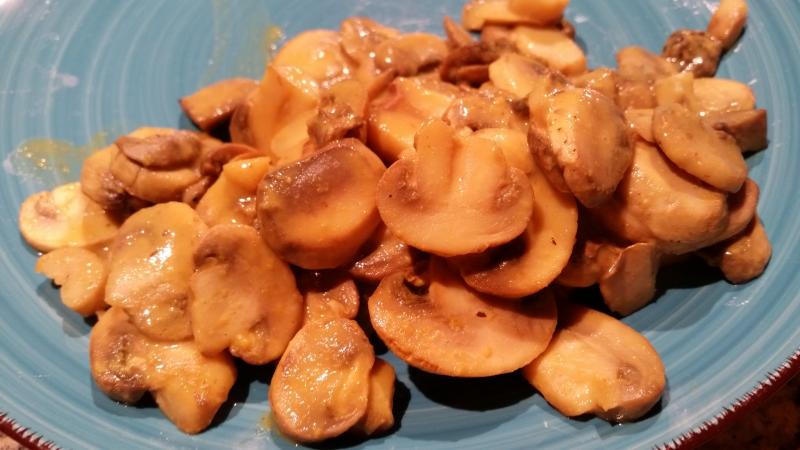Honey Mustard Mushrooms