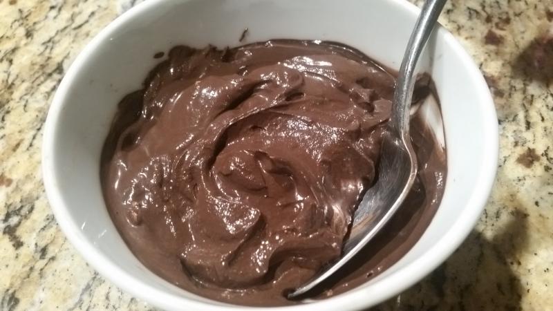 Kefir Chocolate Pudding