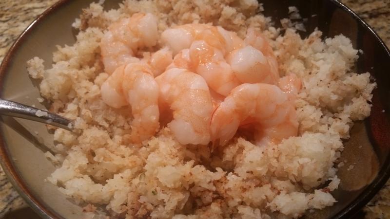 Old Bay "Rice" &amp; Shrimp