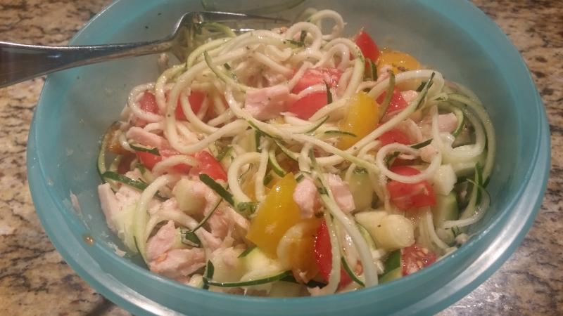 Zoodle "Spaghetti" Salad