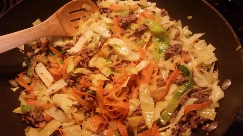 Indian Beef Cabbage