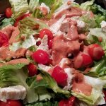 Tomato Basil Swordfish Salad