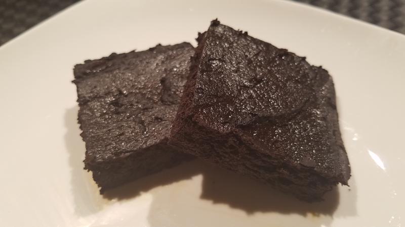 Dark Chocolate Mint (or Cherry) Brownies