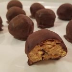Chocolate Chip Peanut Butter Protein Balls