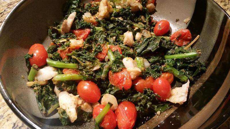 Cod Curry with Kale &amp; Tomatoes