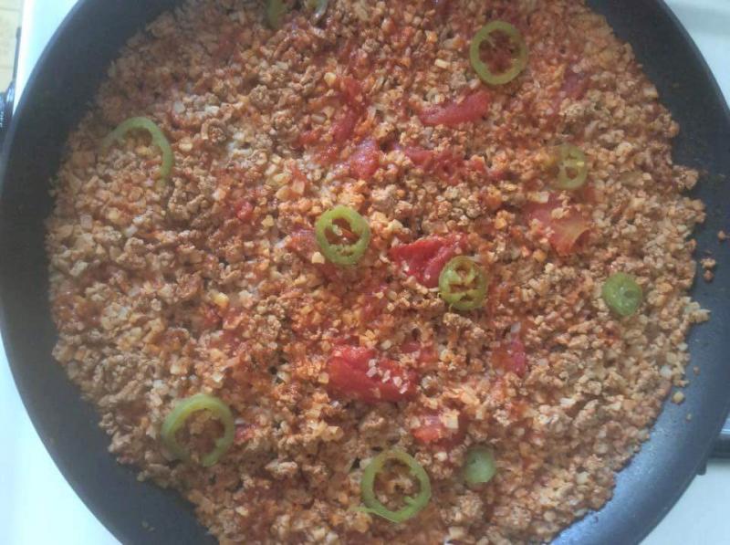 Spicy Turkey Cauli Rice