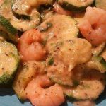 Creamy Tuscan Shrimp &amp; Zucchini