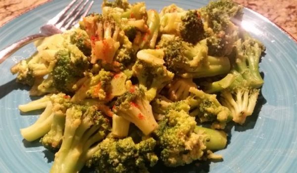 Smoky Spicy Broccoli
