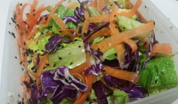 Asian Sesame Slaw Salad