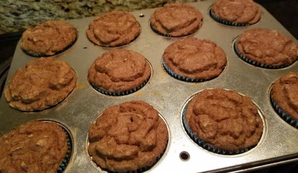 Walnut Surprise Muffins