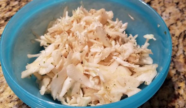 Simple Cabbage Slaw