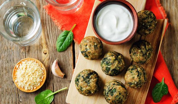 Simple Spinach Balls